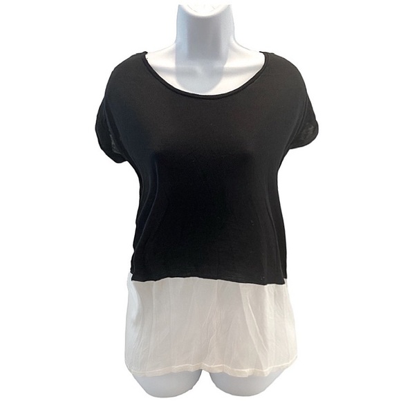 H&M  Divided Color Block Top - Picture 1 of 3